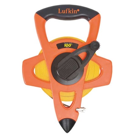 Crescent Lufkin 100 ft Engineer's Tape Measure, 1/2 in Blade FE100D