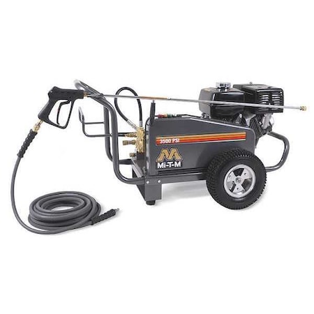 Mi-T-M Heavy Duty 3500 psi 3.7 gpm Water Gas Pressure Washer GC-3504-4MGH
