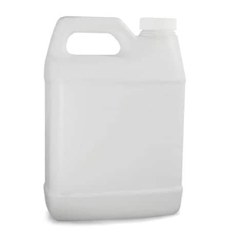 Zoro Select Jug, 1.92 L Capacity - mL, 64 fl oz Capacity - oz, Screw On Closure, HDPE, Integral Shoulder Handle PLC-03464G