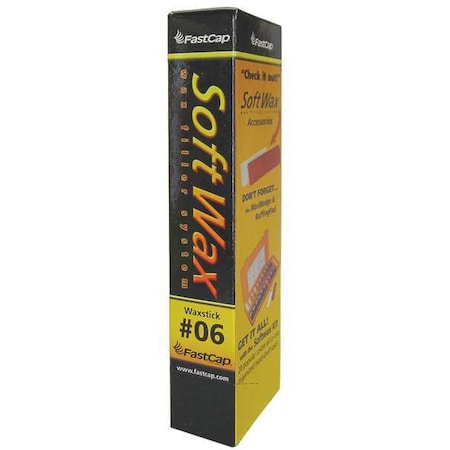 Fastcap Soft Wax Filler System, 1 oz, Refill Stick, Light WAX06S-10PK