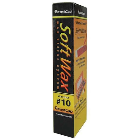 Fastcap Soft Wax Filler System, 1 oz, Refill Stick, Hot Chocolate WAX10S-10PK