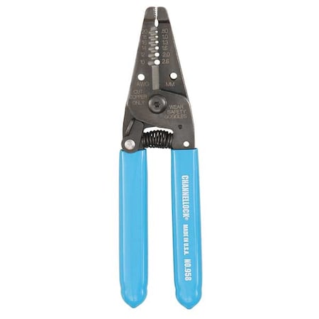 Channellock 6 1/4 in Wire Stripper 10 to 20 AWG 958