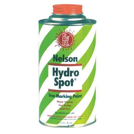 Nelson Paint Tree Marking Paint, 1 qt., Orange, Water -Based 25 07 QT ORANGE