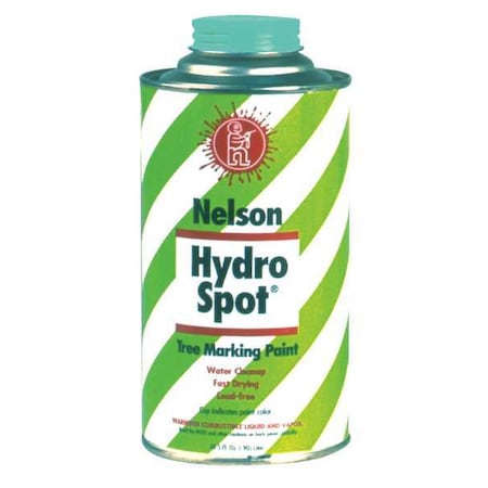 Nelson Paint Tree Marking Paint, 1 qt., Green, Water -Based 25 09  QT GREEN