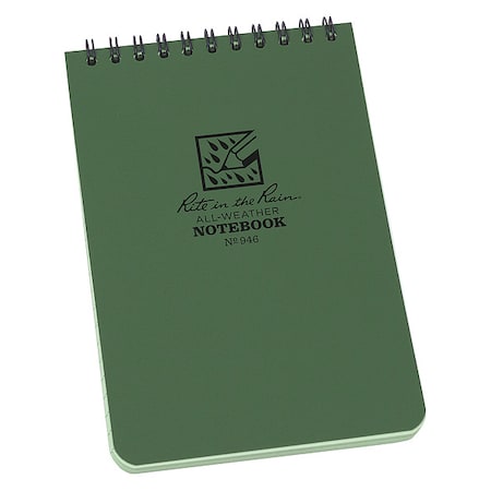 Rite In The Rain All Weather Memo Book, Universal, 4 x 6In. 946