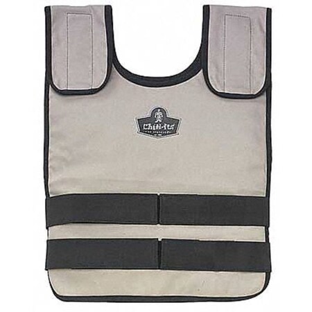 Ergodyne S/M Cooling Vest, Khaki 12100
