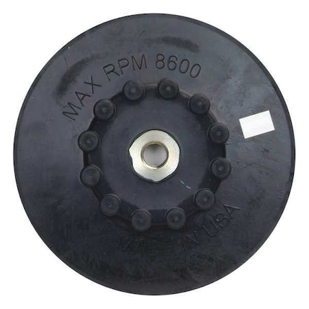 Norton Abrasives Fiber Dsc BU Pad, 7D, Arbor Hole, 7D 63642543245