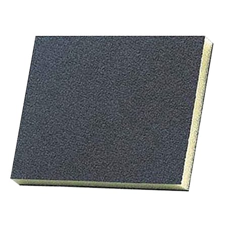 NORTON ABRASIVES Sanding Sponge, Fine, 4-3/4x3-3/4x1/2 In 63642552870