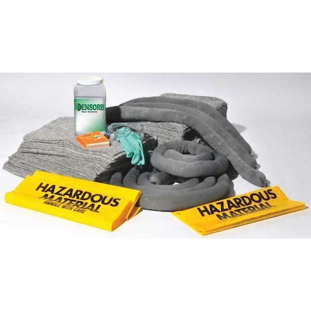 Enpac Spill Kit Refill, 31 gal Volume Absorbed per Kit, Refill, Brown, 67 1350-RF