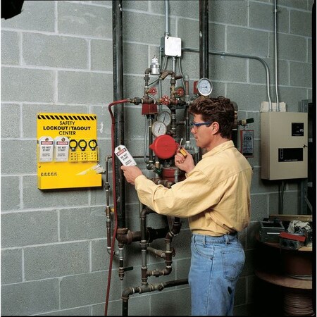 Brady Safety Lockout/Tagout Center, Unfilled LC744E | Zoro