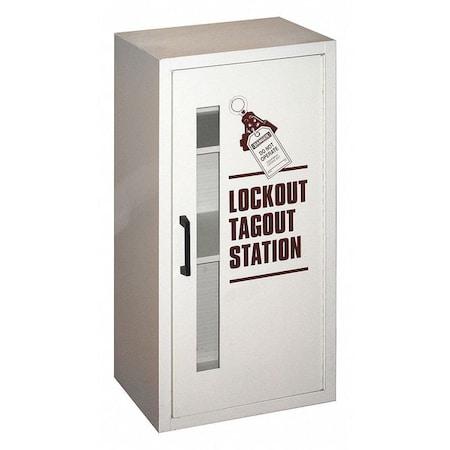 Display Specialists Lockout Tagout Station, Unfilled 1225 | Zoro