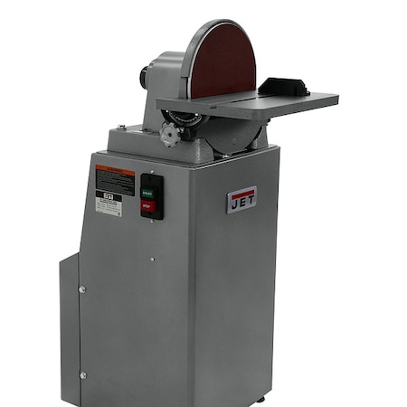 Jet Disc Sander, 12 In, 1-1/2 HP, 1960 RPM 414602