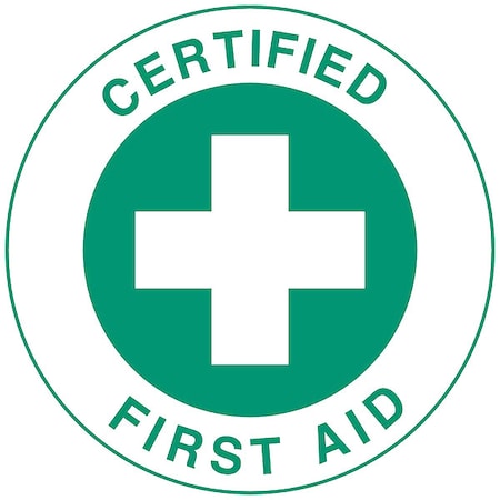 Brady Hard Hat Emblem Label, PK4, 42232 42232