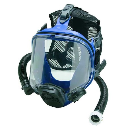 Allegro Industries Full Face Respirator, 9902, Not Rated, Size, M 0 Cartridges Included 9902
