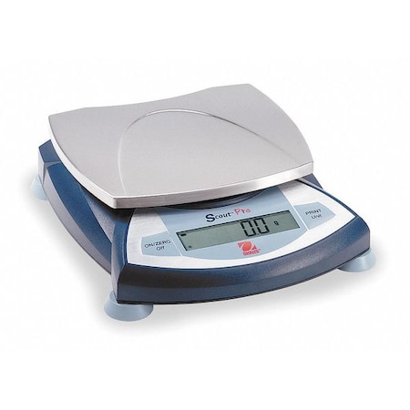 Ohaus Digital Balance, SS Platform, 2000g Cap. SP2001