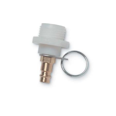 Allegro Industries Low Pressure Flow Adaptor, Plastic, Nylon 9910-11