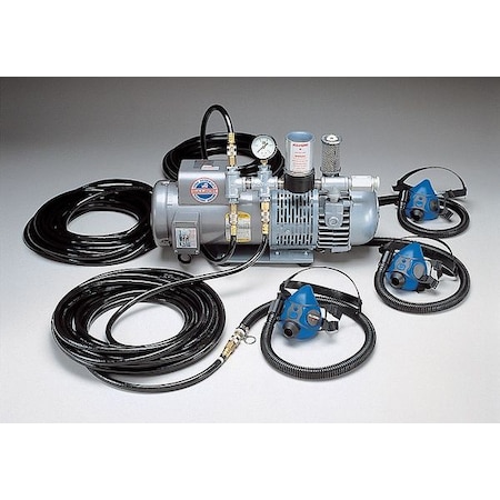 Allegro Industries Supplied Air Pump Package, 3 Ppl, 1-1/2 HP 9215-03