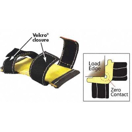 Slingmax Sling Corner Pad, Sling W8In, L9In CRNMX08