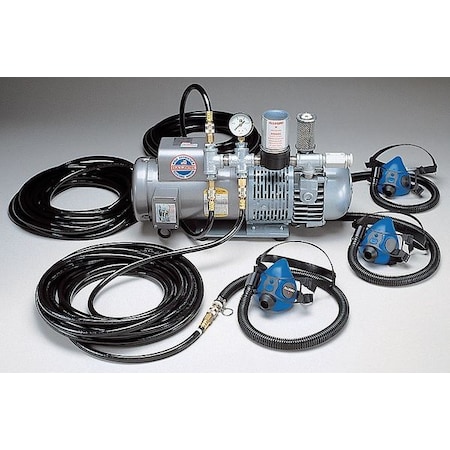 Allegro Industries Supplied Air Pump Package, 3 Ppl, 1-1/2 HP 9205-03