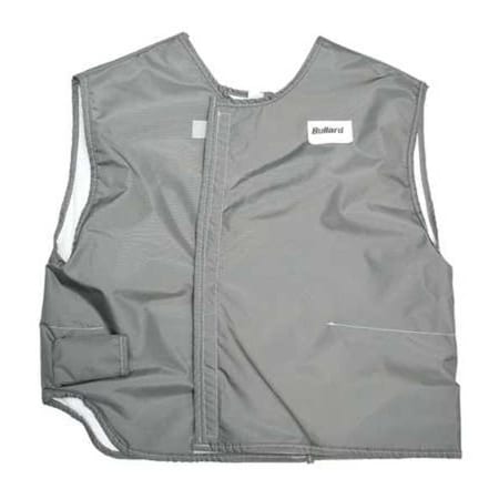 Bullard Airline Cooling Vest, Proban Treated Cotton, Compressed Air, Hook-and-Loop Closure, 18 in Length DC70XLXXL