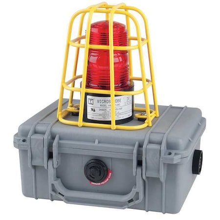 Allegro Industries Remote CO Alarm, 9-1/2 x 10 x 8 In. 9871-01