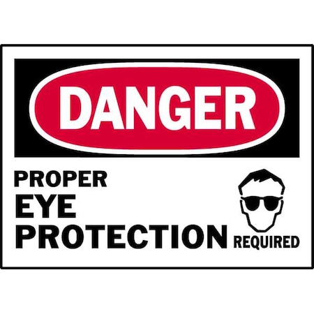 Brady Danger Label, Instruction, 5 In. W, PK5, 86210 86210