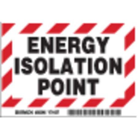 Brady Machine/Equipment Label, English, PK5, 86246 86246