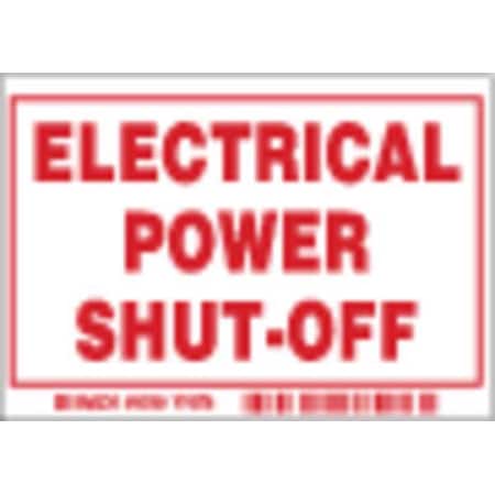 Brady Machine/Equipment Label, English, PK5, 86199 86199