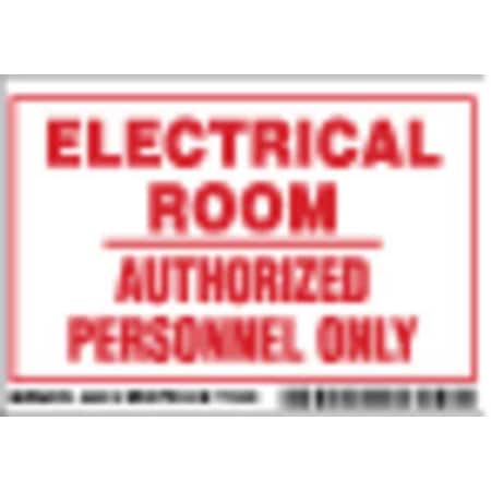 Brady Machine/Equipment Label, English, PK5, 86218 86218