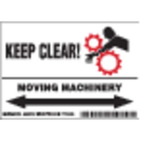 Brady Machine/Equipment Label, Instruction, PK5, 86275 86275