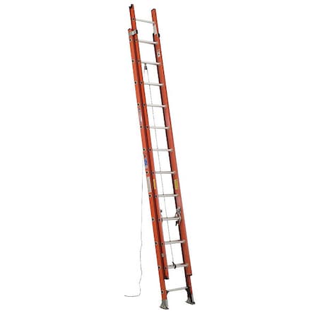 Werner 24 ft Fiberglass Extension Ladder, 300 lb Load Capacity D6224-2