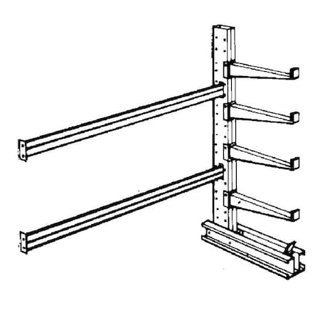 Jarke Add-On Cantilever Rack, 1 Side, 8 ft. H SC-8AJ