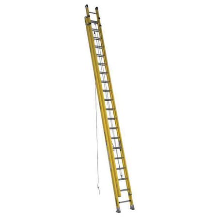 Werner 40 ft Fiberglass Extension Ladder, 300 lb Load Capacity D7140-2