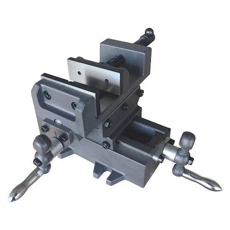 DAYTON 6" Machine Vise with Fixed Base 6Z848