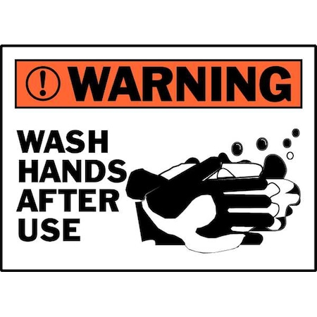 Brady Label, This Water is Unsafe to Drink, Polyester, 5 in W, 3 1/2 in H 86171