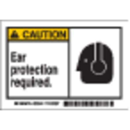 Brady Equipment Label, 3-1/2 In. H, 5 In. W, PK5 86844