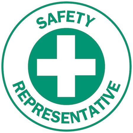 Brady Hard Hat Emblem Label, PK4, 49573 49573