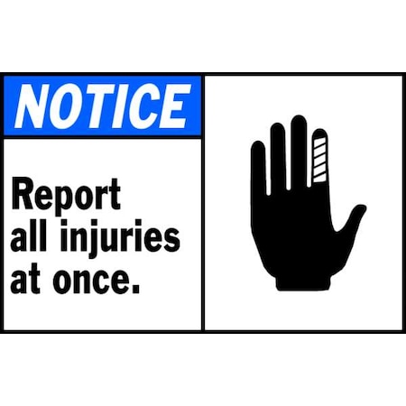 Brady Equipment/OEM Label, Black, Blue/White, PK5 86834