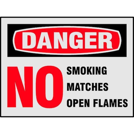 Brady Danger Label, 3 1/2 in Height, 5 in Width, Reflective Sheeting, Horizontal Rectangle, English 21003LS