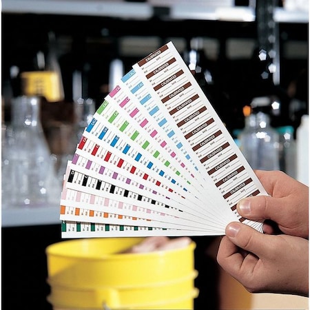 Electromark Calibration Label, Purple, 5/8 In. H, PK350 C130C3PU
