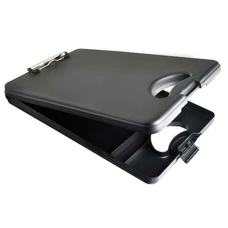 Zoro Select 8-1/2" x 11" Storage Clipboard 1/2", Black 00533