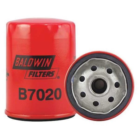 Baldwin Filters Oil Filter, Spin-On, 4-3/32"x3"x4-3/32" B7020