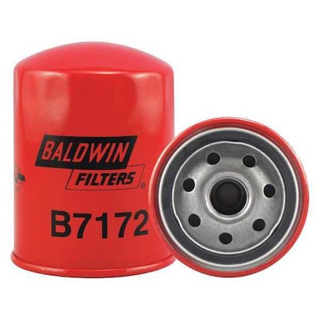 Baldwin Filters Oil Fltr, Spin-On, 4-3/32"x3-1/32"x4-3/32" B7172