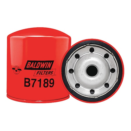 Baldwin Filters Oil Filter, Spin-On, 4-3/4"x4-1/4"x4-3/4" B7189