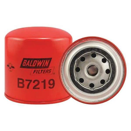 Baldwin Filters Oil Filter, Spin-On, 4-3/8"x4-1/4"x4-3/8" B7219