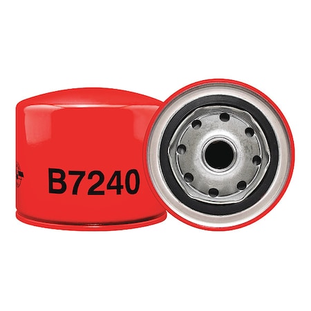Baldwin Filters Oil Fltr, Spin-On, 3-1/4"x3-11/16"x3-1/4" B7240