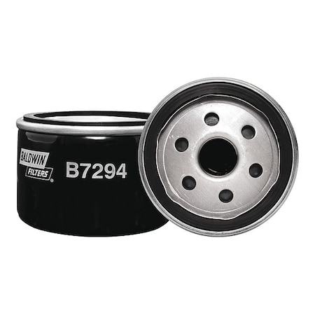 Baldwin Filters Oil Filter, Spin-On, 2-9/32"x3"x2-9/32" B7294