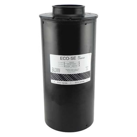 Baldwin Filters Air Filter, 8-1/8 x 17-3/16 in. PA3555