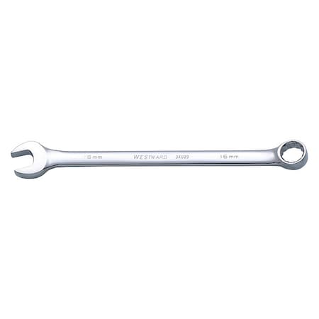 Westward Combination Wrench, Metric, 16mm Size 3XU29