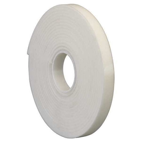 3M Double-Sided Foam Tape, 3/4 in W, 5 yd L, 1/8 in, Acrylic Foam, Double-Sided 4959